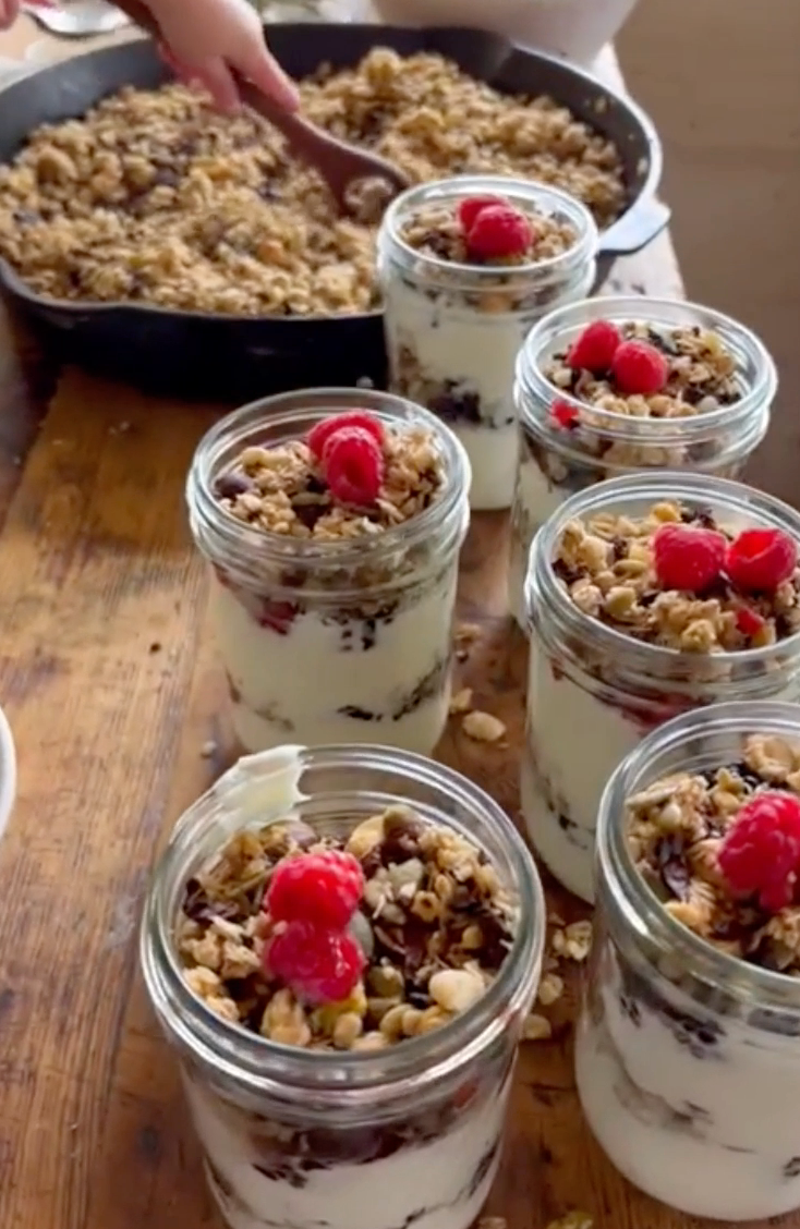 Ballerina Farm Sourdough Skillet Granola